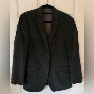 LAUREN Ralph Lauren Green Corduroy Sports Jacket Coat Size 36S *EUC*
